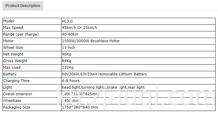 Wholesale Best Buy 2020 New Motorcycle EEC Fat Tire 1500W/3000W Citycoco Adult Chopper Scooter Electric